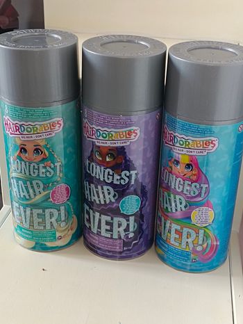 Poupée hairdorables lot de 3 
