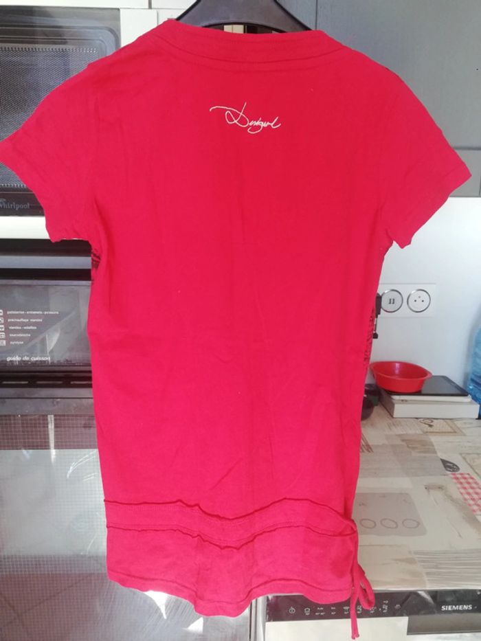 T shirt long desigual 36 - photo numéro 3