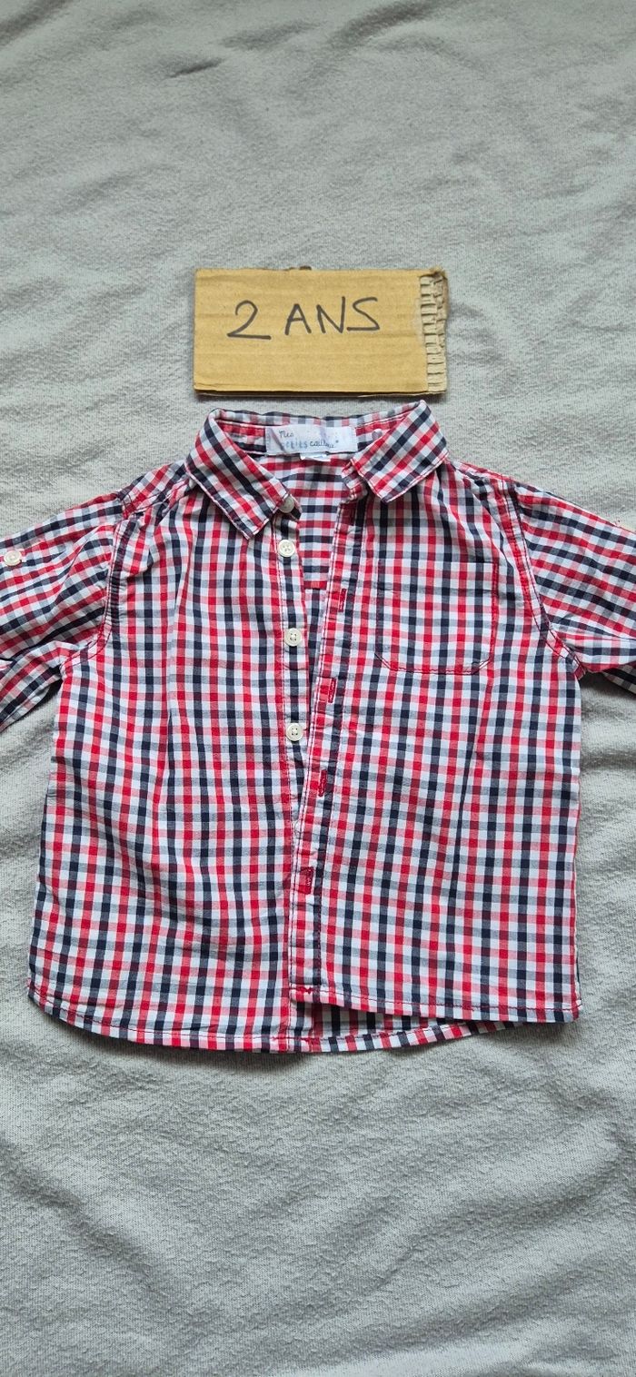 Chemise 23 mois mes petits cailloux