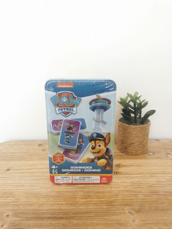 Boîte métal de Dominos Pat Patrouille Nickelodeon