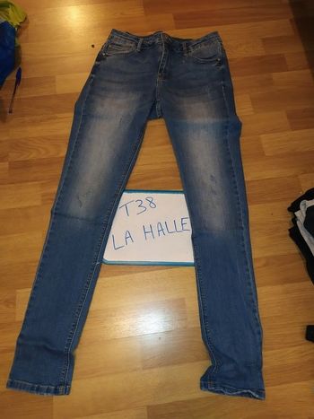 jean femme taille 38 la halle