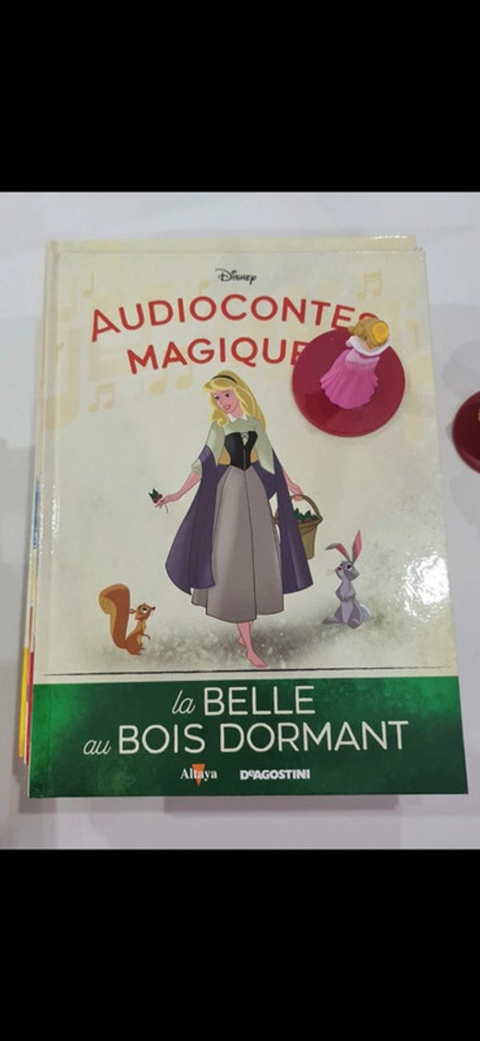 Numero25 collection audiocontes Magiques Altaya édition disney