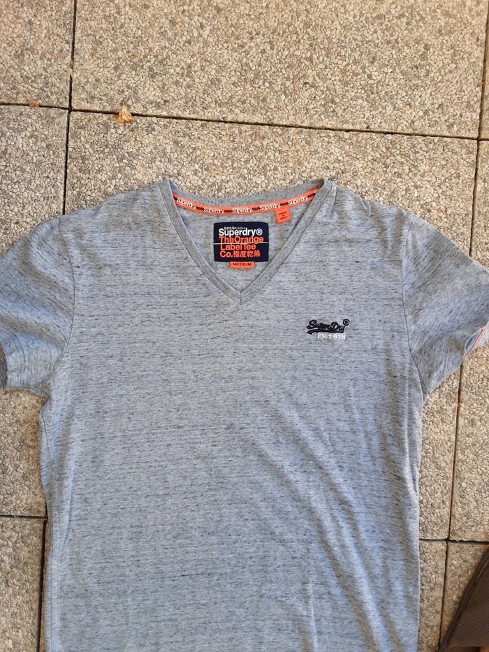 Tee shirt manche courte marque superdry taille m - photo numéro 5