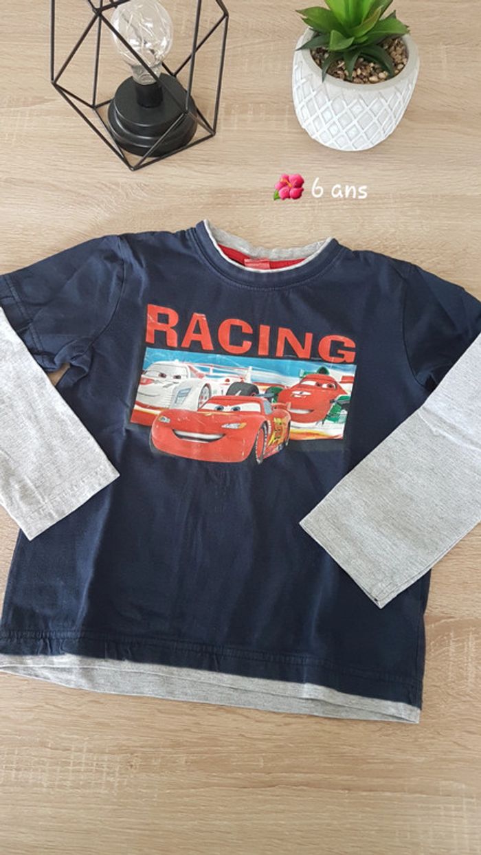 Tee shirt cars 6 ans
