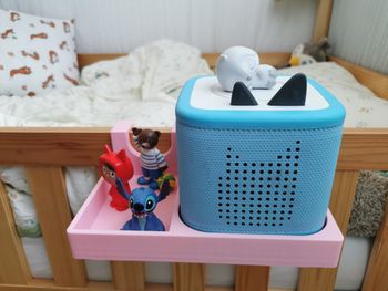 Étagère de lit pour Toniebox 2 - Rose 