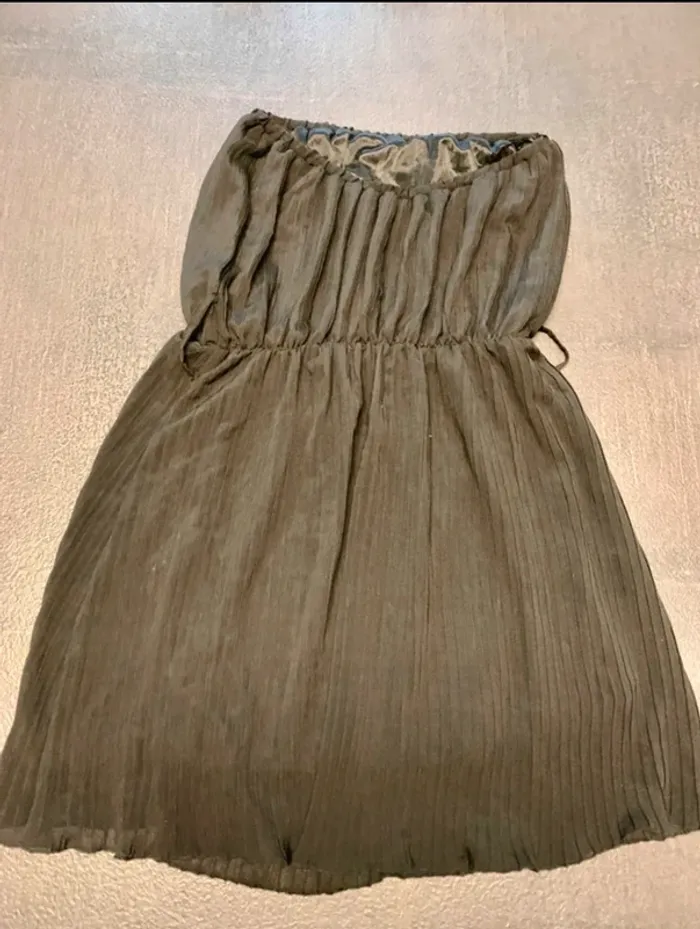 Robe bustier plissée Mim T40 – neuve - photo numéro 5