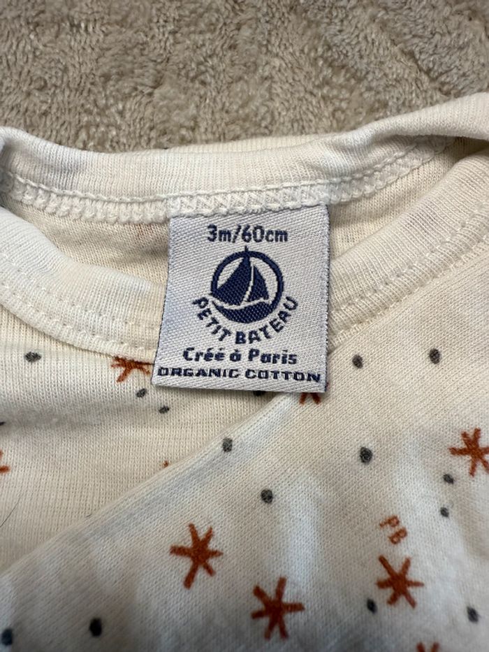 Lot de 5 bodies Petit Bateau - photo numéro 3