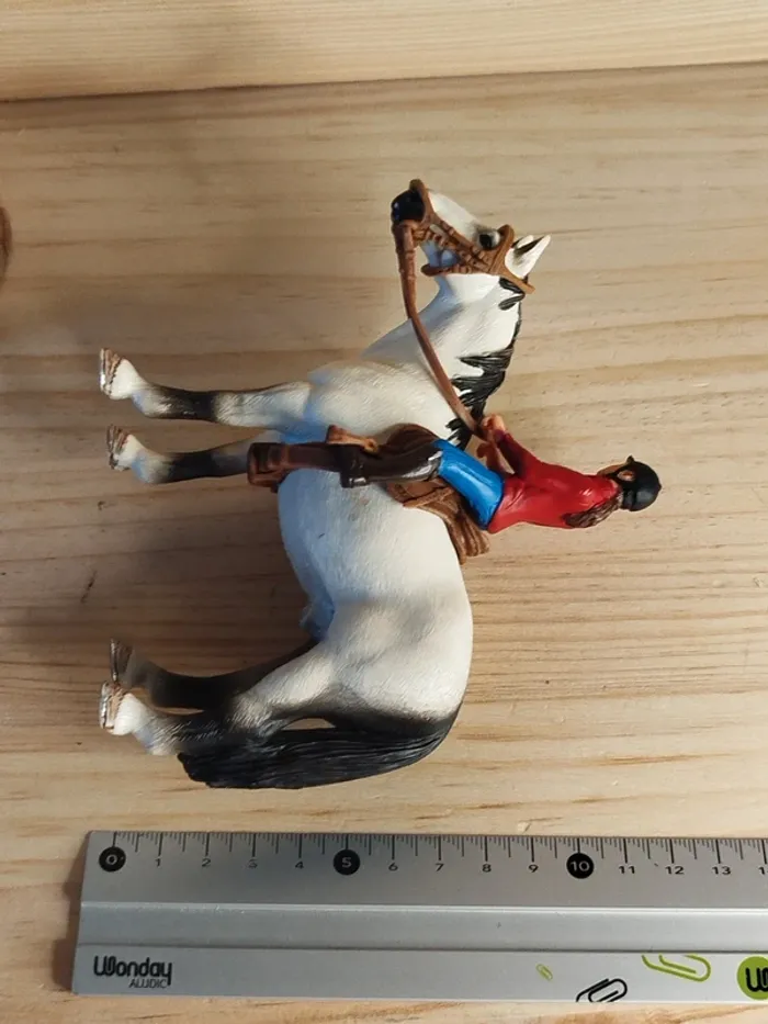 Schleich cavalière brune et son cheval Figurine animal équitation - photo numéro 6