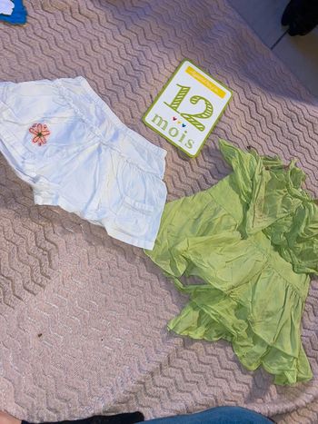 Lot vêtements fille été