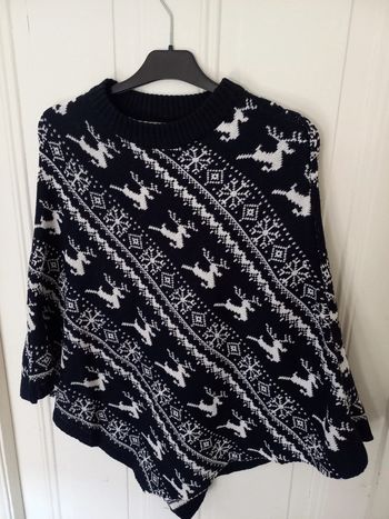 Poncho / Pull Cape d’Hiver