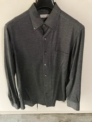 Superbe chemise gris foncé Ermenegildo zegna || coton || XL
