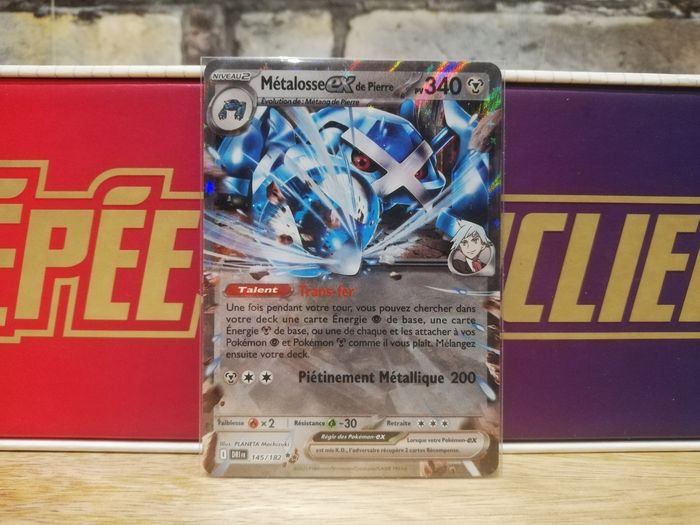 Carte Pokemon Metalosse EX 145/182