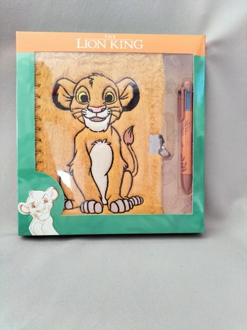 🧡 Journal intime Simba en peluche - Neuf - Disney 🧡