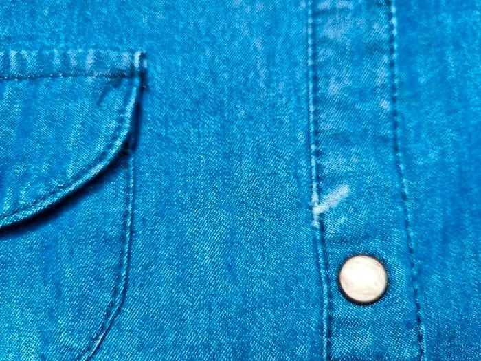 Confetti, très belle Robe en jeans col chemise et jupe dentelle 8 ans - photo numéro 9