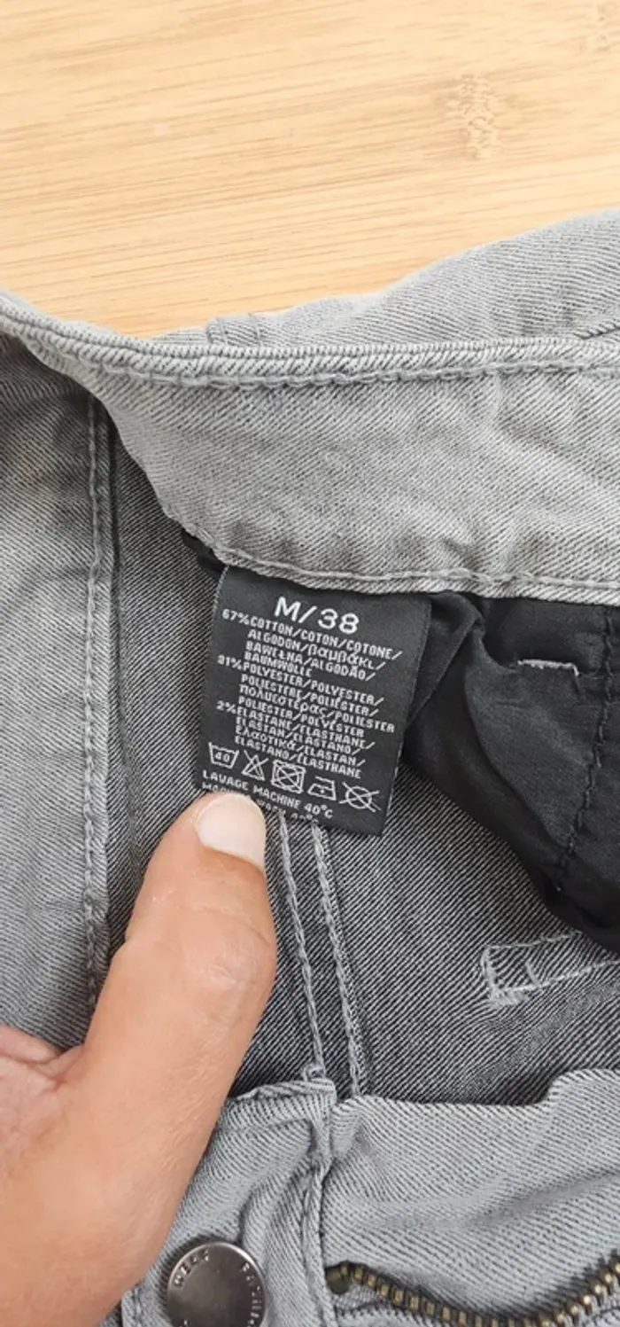 Jeans mila premium T:38 /M - photo numéro 6