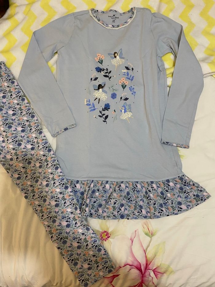 Pyjama bleu sergent major 11 ans