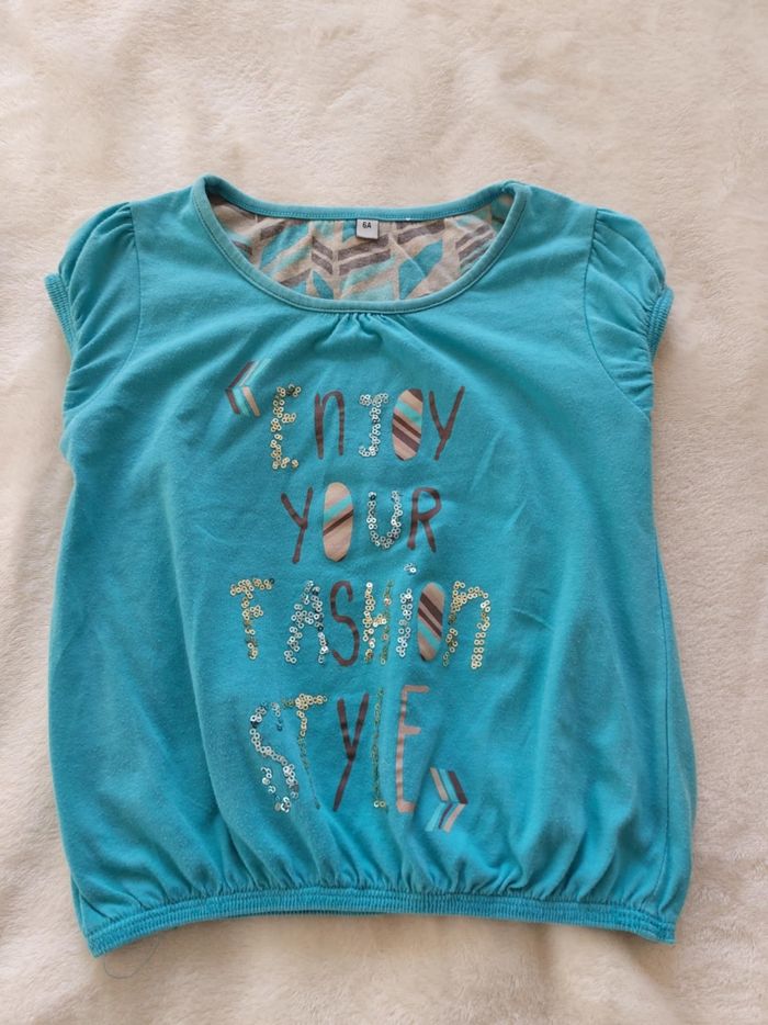 Tee-shirt original manches courtes 5 ans - photo numéro 2