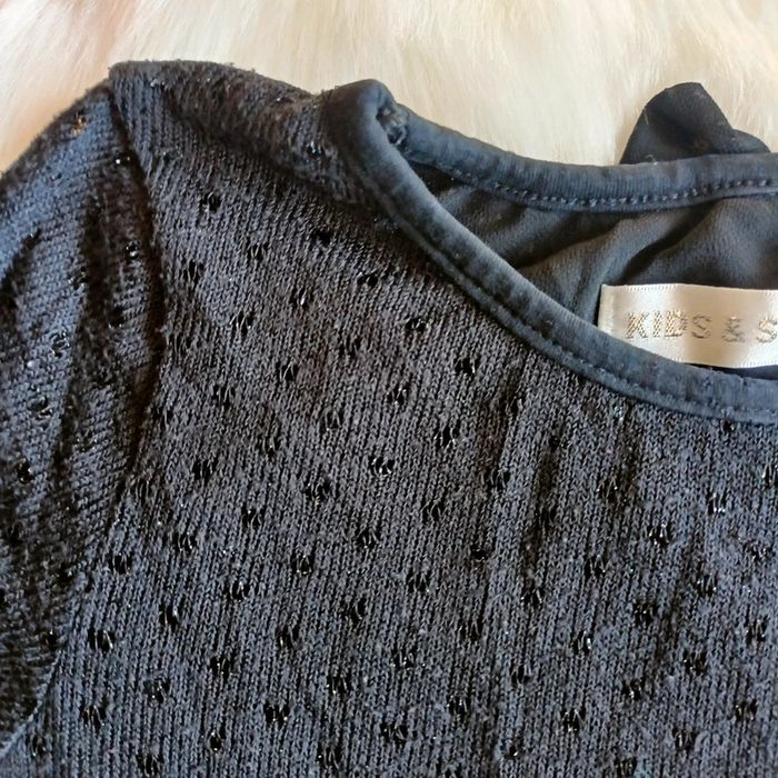 Pull crochet dos nu voile 8 ans - photo numéro 4