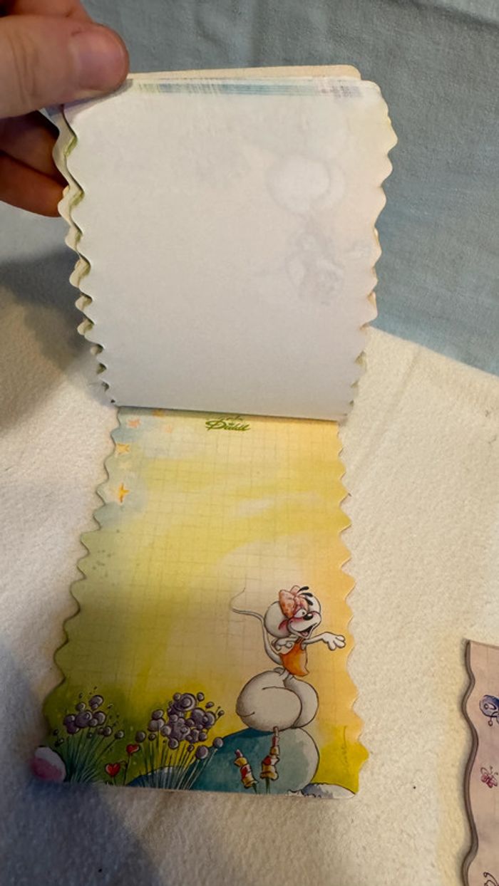 Bloc note Diddl puzzles jaune - photo numéro 6