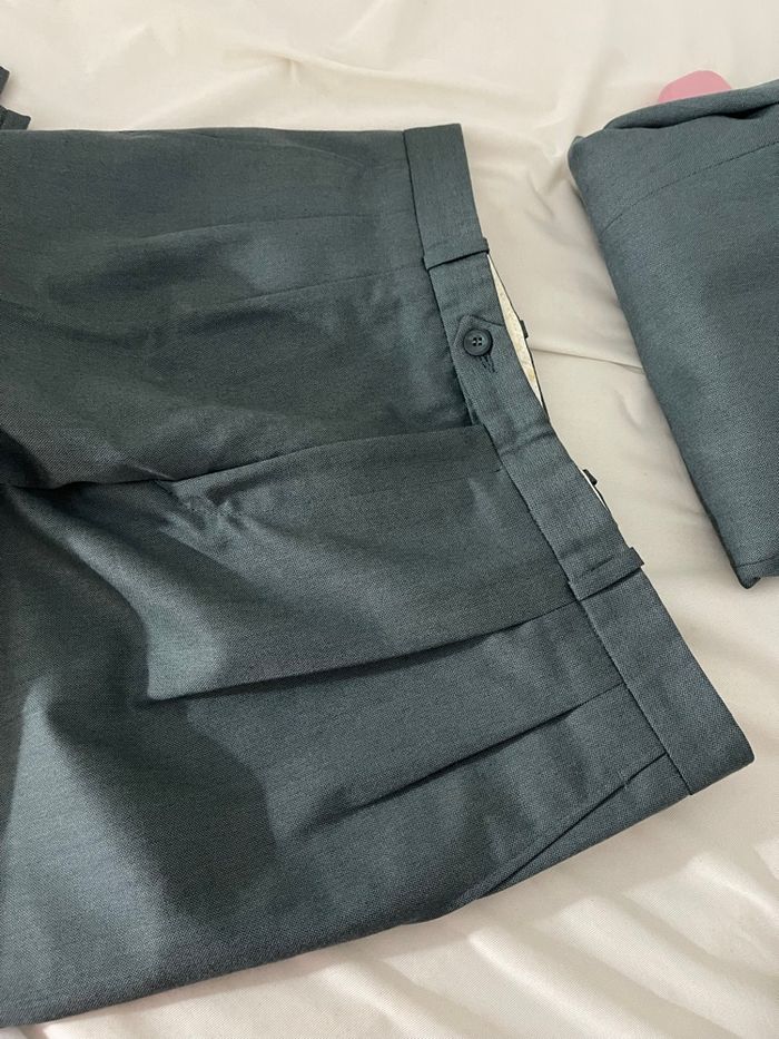 Costume ensemble deux pièces en laine style vintage - photo numéro 9