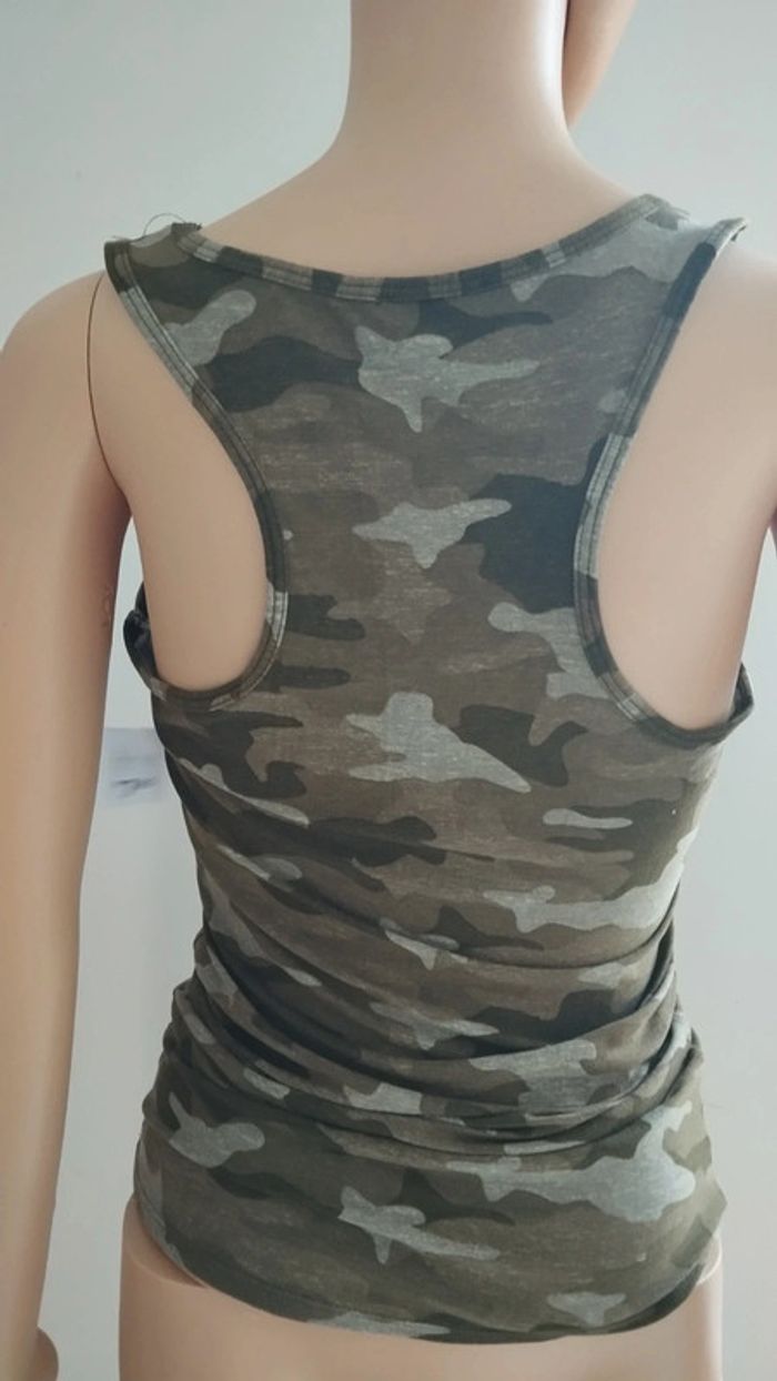 Débardeur camouflage taille m femme - photo numéro 10