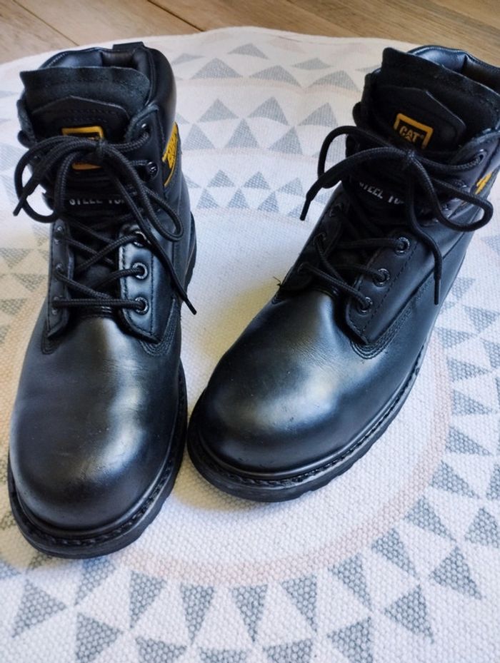 Chaussures de sécurité Holton - Caterpillar - 41 - Très Bon État - photo numéro 2