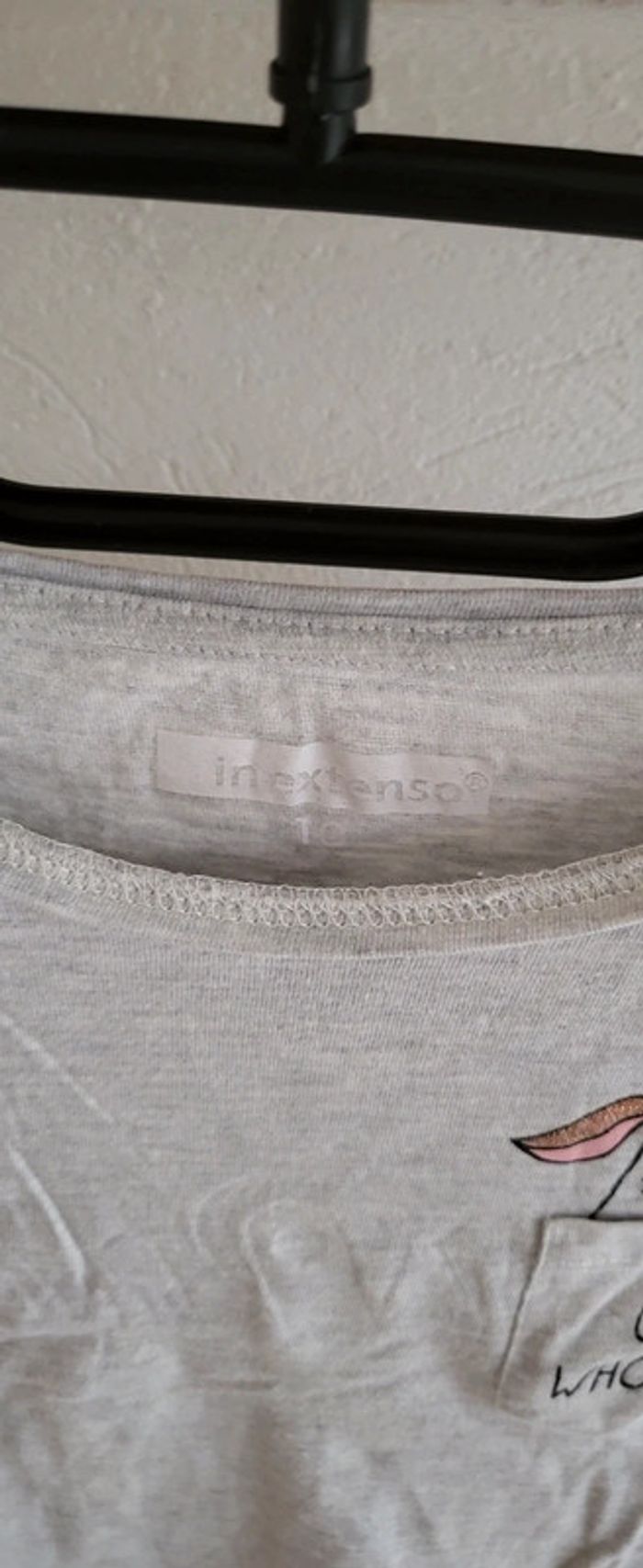 T-shirt ML In Extenso 10 ans - photo numéro 2