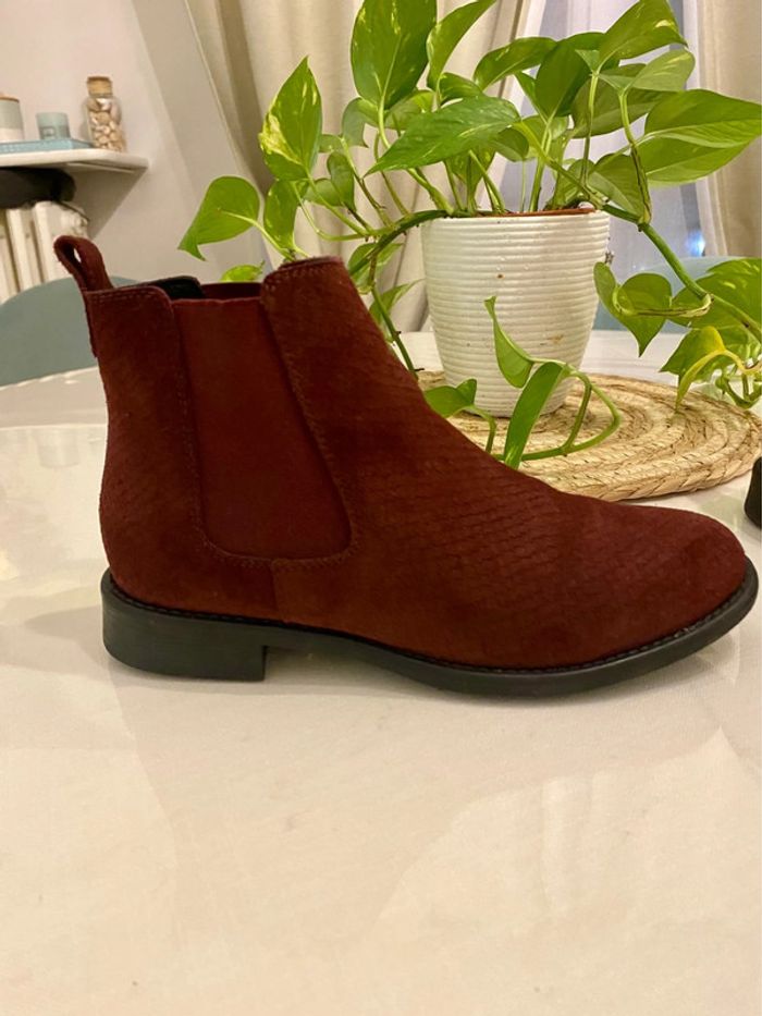 Très jolies bottines en daim 37😍 - photo numéro 3