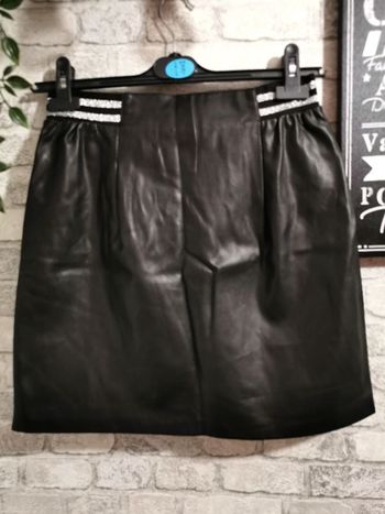Jupe en similicuir