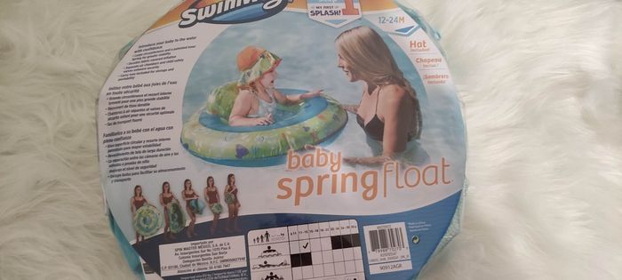 SWIMWAYS Spring Float Bebe + Chapeau De Bain Anti-Uv - photo numéro 2