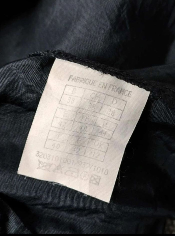 Robe  volantée noire -  Promod vintage  80's  - T40 =  36  actuel  - Comme Neuve - photo numéro 8