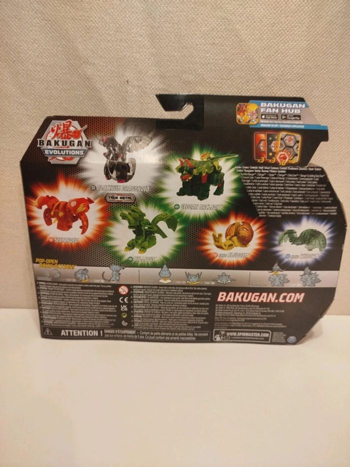 Pack Bakugan Battle Strike – Dragonoid vs Arcleon – Neuf sous boîte - photo numéro 2
