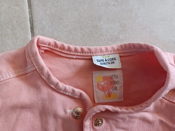 Veste en toile Tape à l'œil 12 mois - photo numéro 4