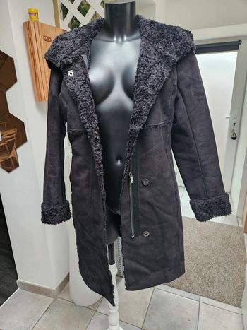 Yessica Manteau chaud noir taille S
