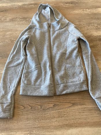 Sweat pull zippé veste taille 36/38