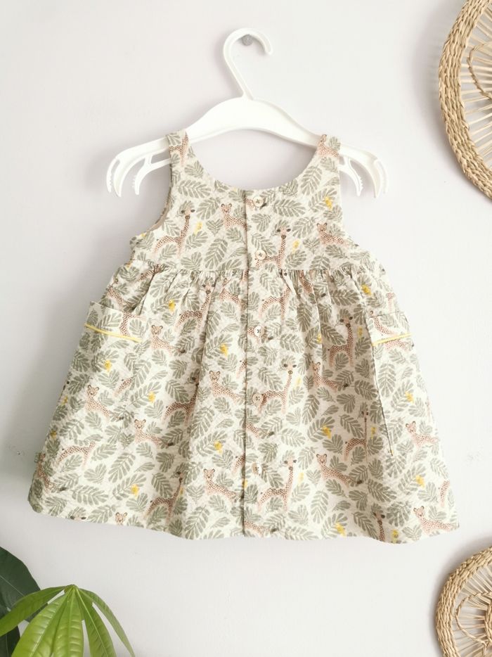 Robe d'été et bloomer savane Obaïbi 6 Mois - photo numéro 7