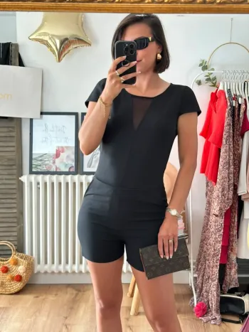 Combishort Liu Jo noir taille 38