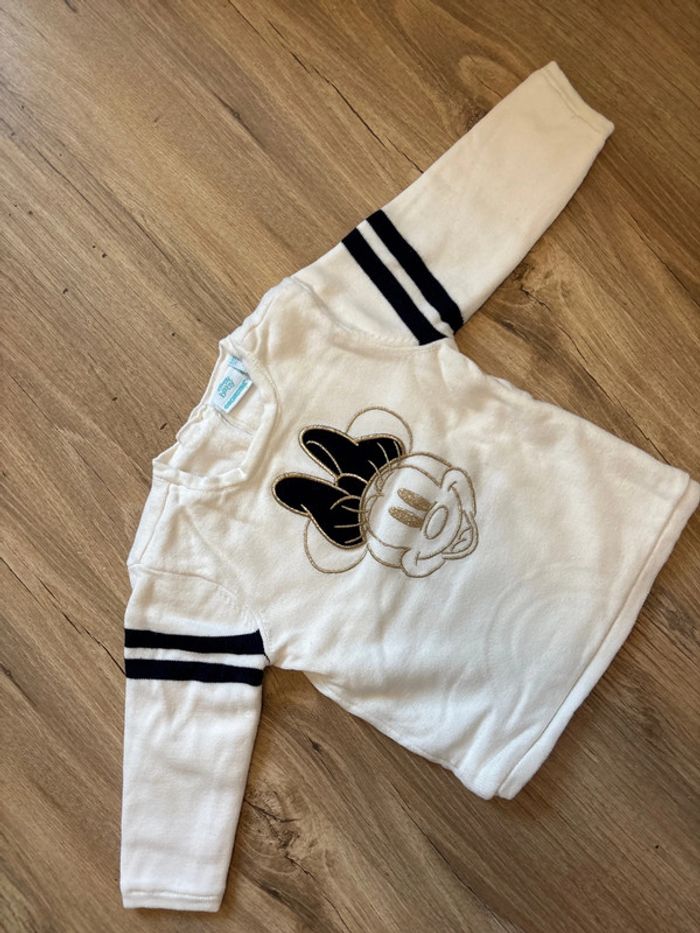 Pull chaud Minnie Disney 9 mois - photo numéro 2