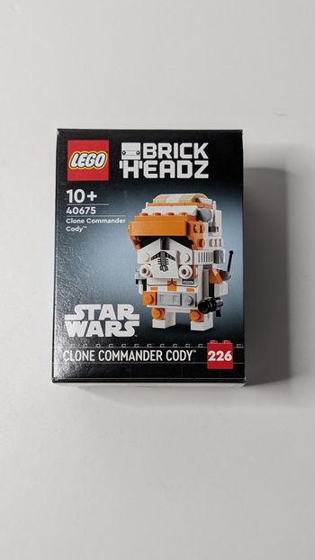 [Lego] Set Brickheadz Star Wars Clone Commander Cody 40675