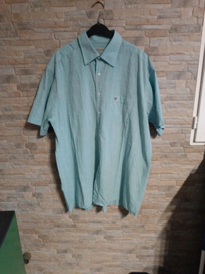 Chemise turquoise Pierre Cardin XXL