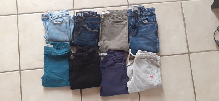 Lot jeans fille