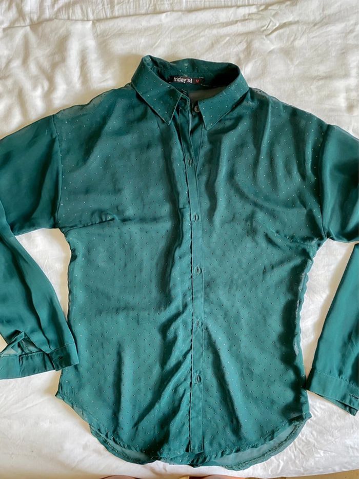 Chemisier vert - photo numéro 5