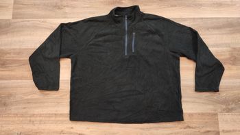 Vêtement veste sweat pull polaire 1/4 zippé noir starter taille XL 46-48 #Retrostreet