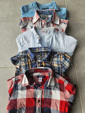 Lot de chemises manches longues 4 ans