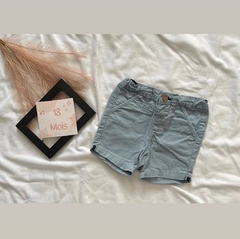 Short 18 mois bébé garçon
