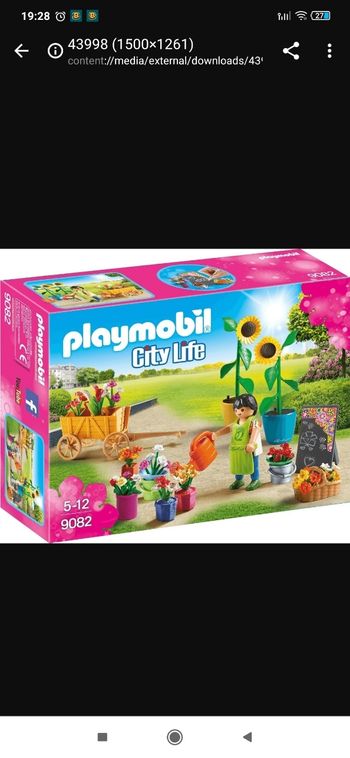 Playmobil 9082 City Life Fleuriste
