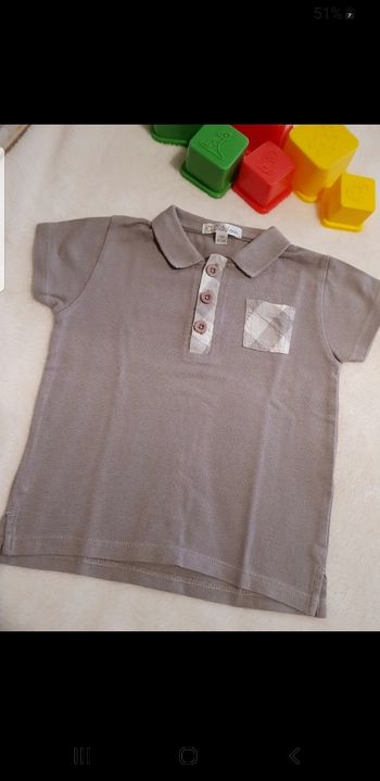 Polo bébé taille 18 mois