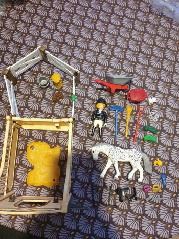 Lot playmobil equitation