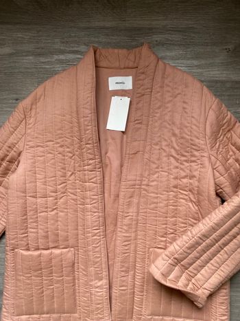 Manteau  veste matelassée Promod rose taille M
