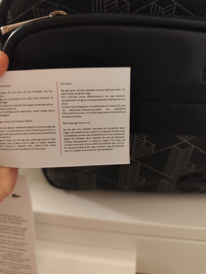 Saccoche homme Lacoste - photo numéro 7